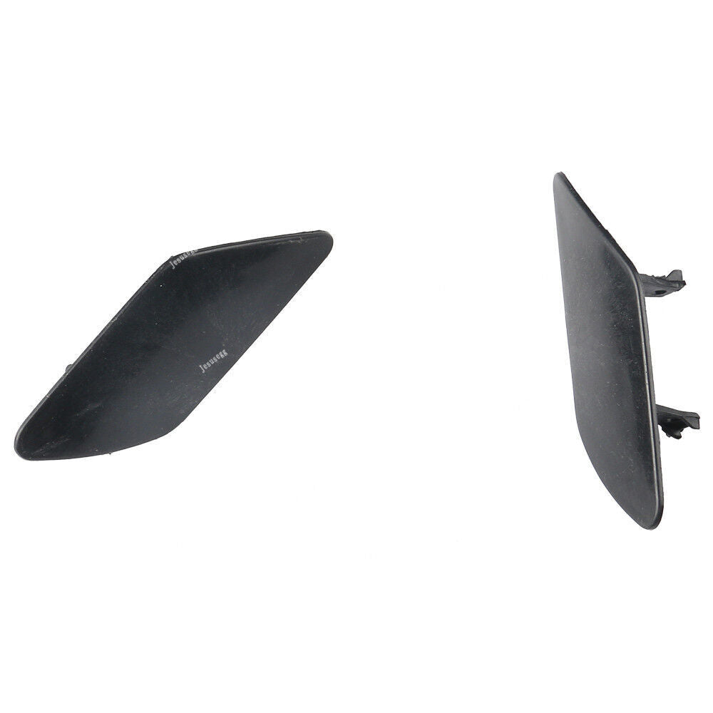2Pcs L+R Unpainted Headlight Washer Nozzle Cover for Porsche for Cayenne 2011-2014