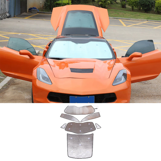 2-Piece Alloy Silver Front AC Adjustable Knife Trim for HUMMER H2 2003-07 - v