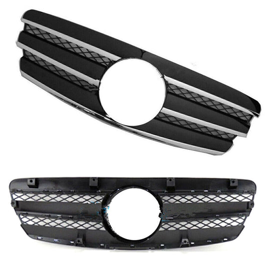 3-PIN Front Grille Grill SPORTS for BENZ E CLASS W211 E320 2002-2005 2006 Car