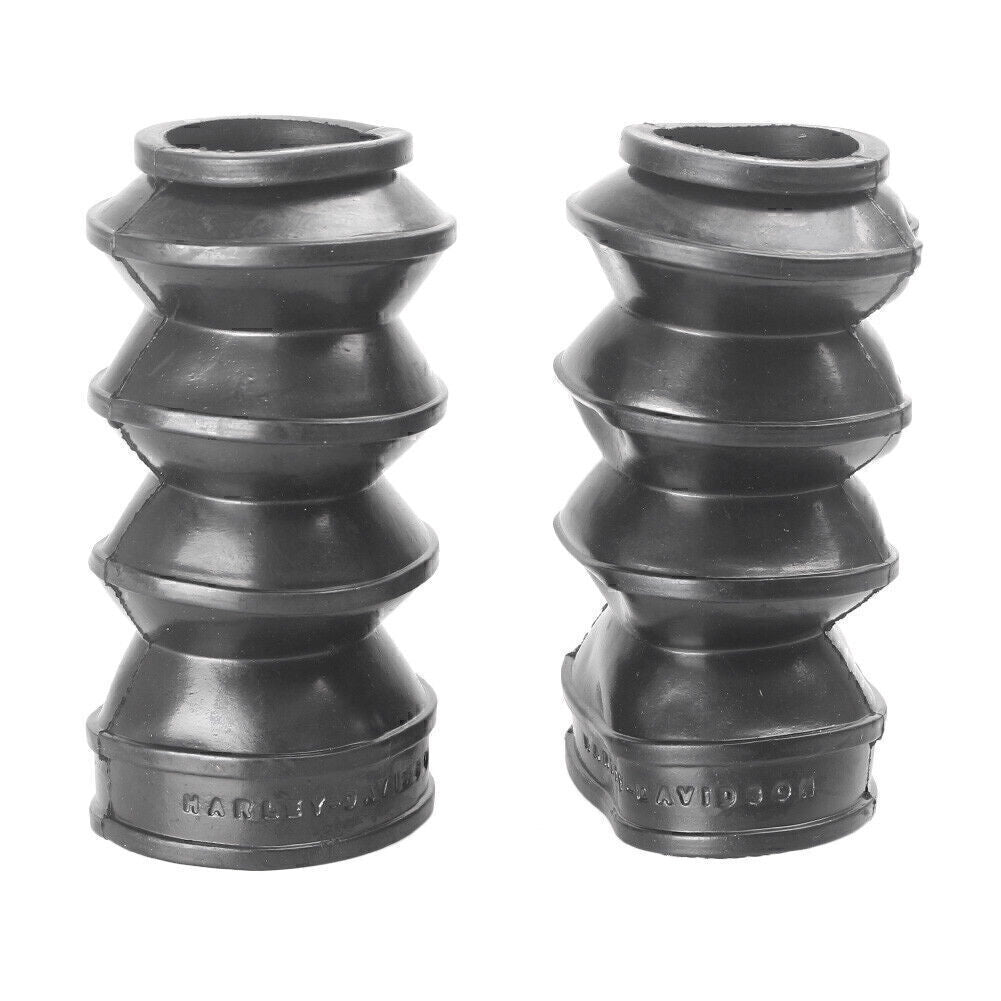 39mm Rubber Fork Cover Gaiters Gators Boots Fit for Harley Sportster Dyna FX XL 883 Q