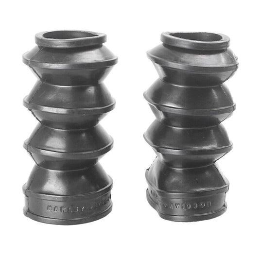 39mm Rubber Fork Cover Gaiters Gators Boots Fit for Harley Sportster Dyna FX XL 883 Q