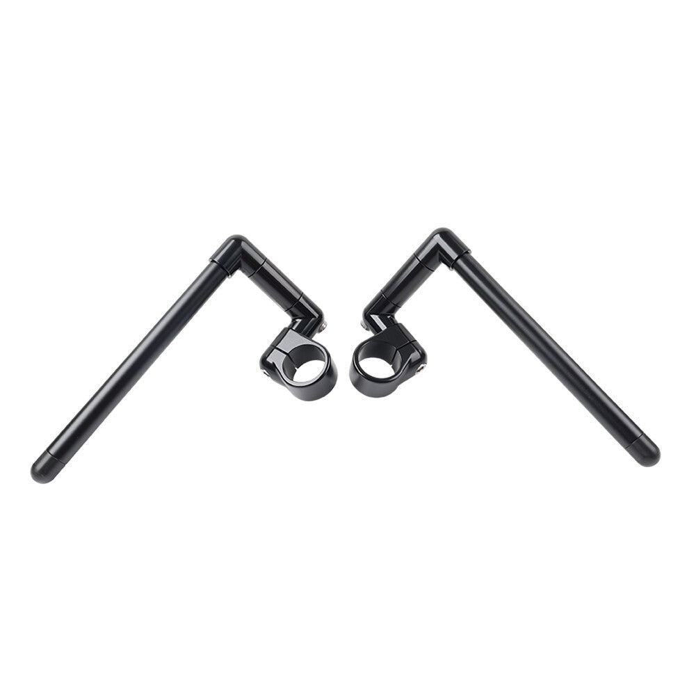 45MM Cafe Racer Bars 7/8 Motorcycle Universal Clip-On Handlebar Fork Tube