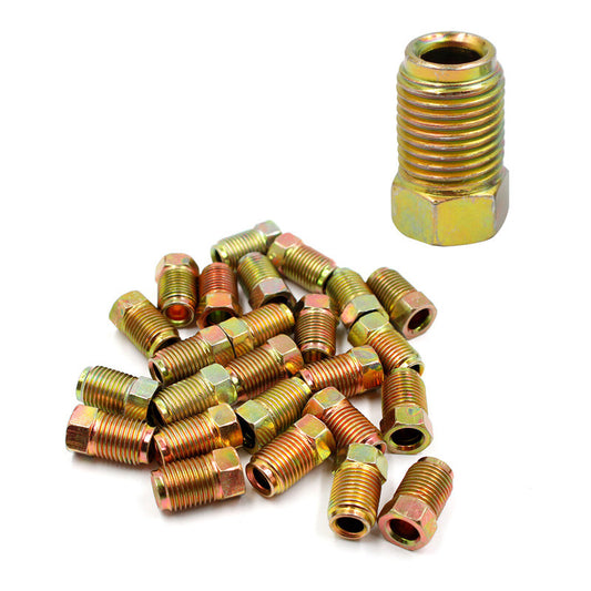 Brake cable fitting set, female metric nut connector for 3/16' brake cable - n