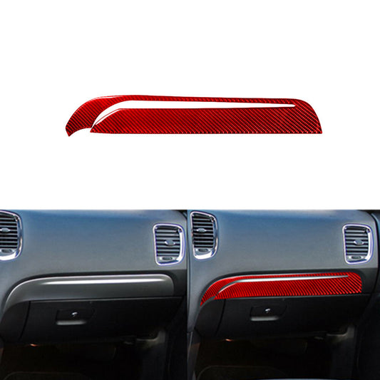Carbon Fiber Steering Wheel Button Trim Type A For Sonic 2012-2016 v