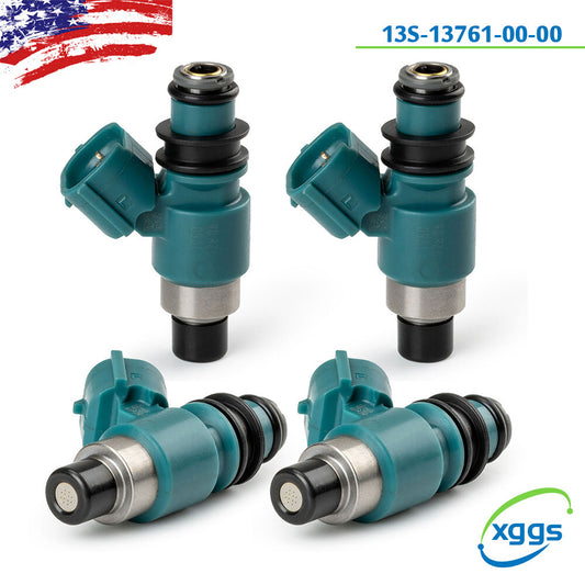 4X for Yamaha 2008-2020 YZFR6 R6v R6r R6 Fuel Injector 13S-13761-00-00 Q