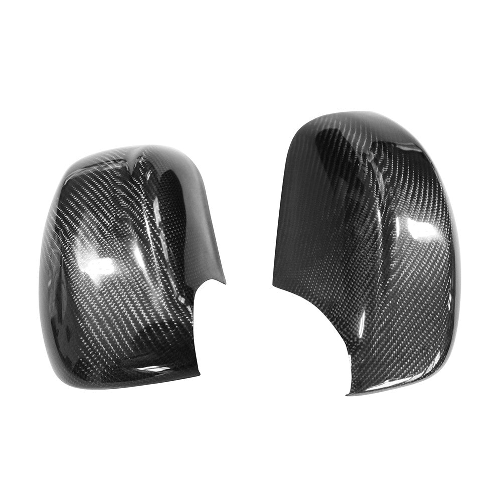 Car Side Mirror Cover Cap for Nissan GT-R R35 2008-2020 Carbon Fiber Black 2pcs Q