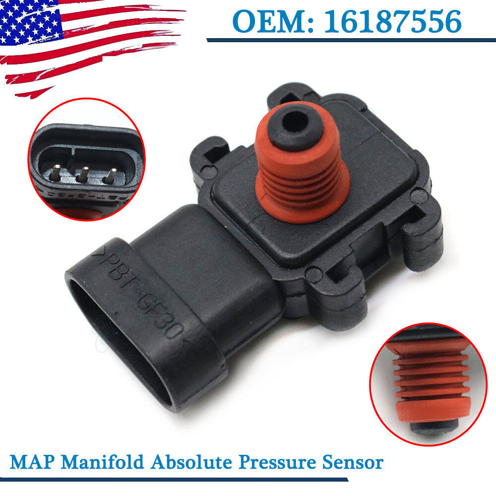 The all-new Absolute Manifold Map Pressure Sensor is compatible with for Buick , for Cadillac , and Silverado. n