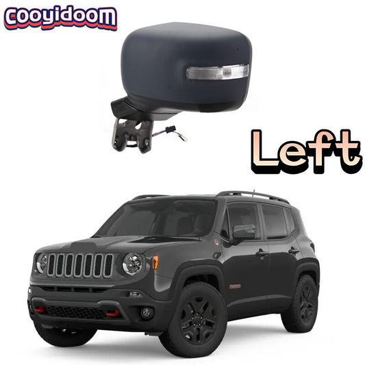Left side applicable to for Jeep Renegade 2015-2018, right side power mirror without heated indicator light.