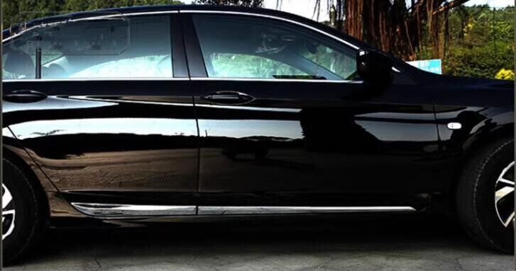 for Honda Accord MK9 2013-2017 ABS Chrome Car Door Body Side Molding Panel Cover