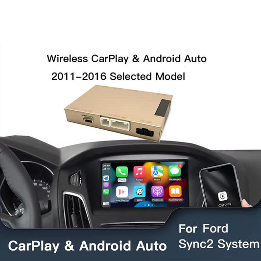Car Decoder Box Wireless CarPlay Play for Ford Explorer Fusion Mondeo Sync2 Kit