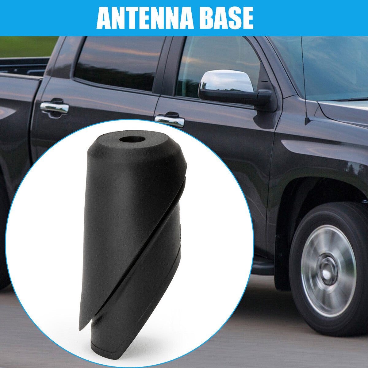 86392-0C030 Black decorative bezel antenna mount for Tendera 5.7L (2014-2020) n