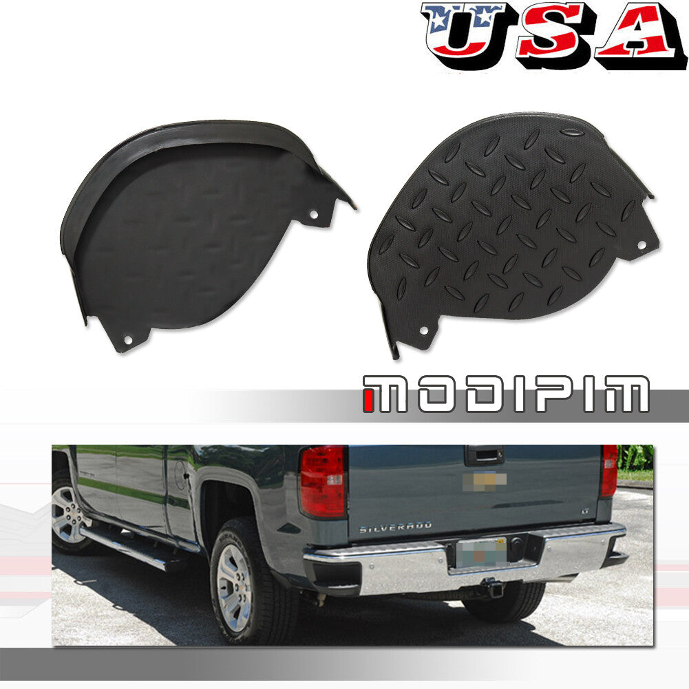 Rear corner 3D pedals driver and passenger side fit 14-19 Silverado for GMC for Sierra Q