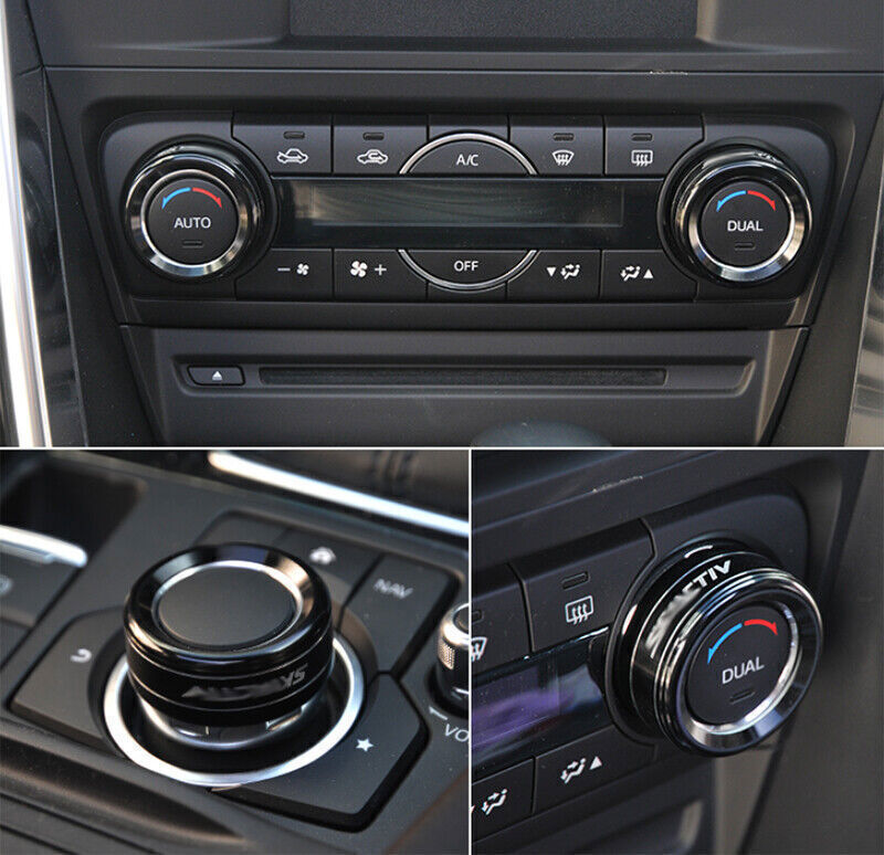 For -V Vezel 2016-2022 PC Glossy Black Window Pillar Panels Cover Trim v