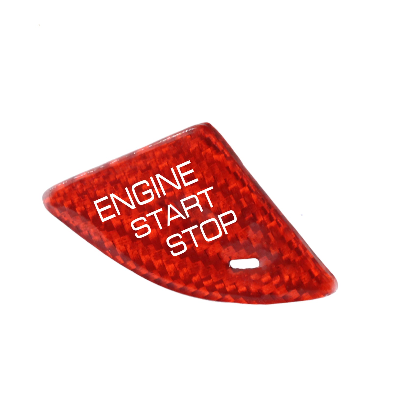 Genuine carbon fiber engine start/stop button cover trim suitable for Cadillac ATS 2013 - 19