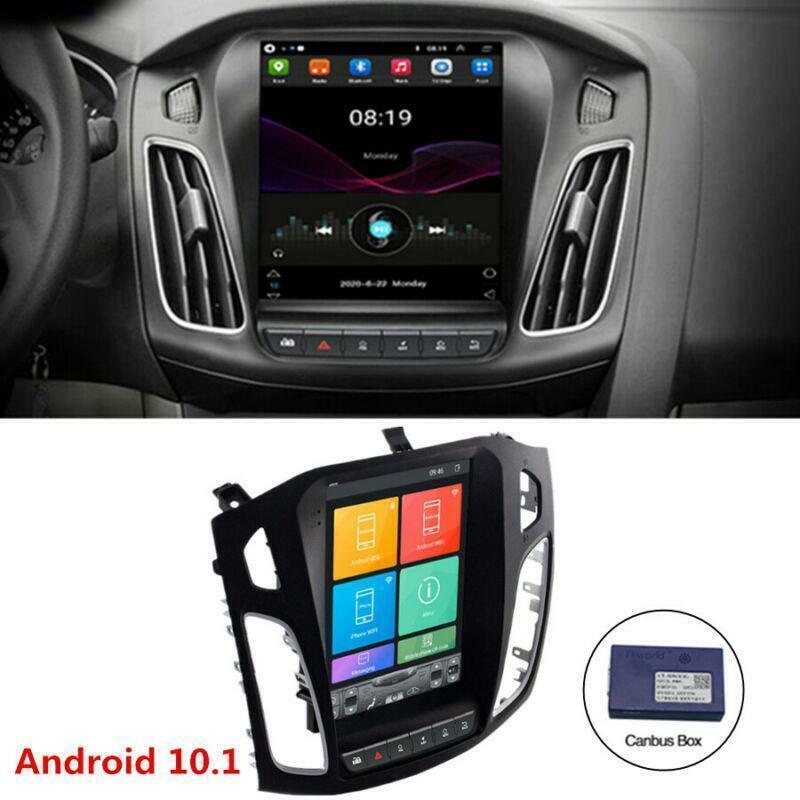 for Ford Focus 2012-17 Vertical 9.7 Android 10.1 Car Radio MP5 Player GPS Wifi