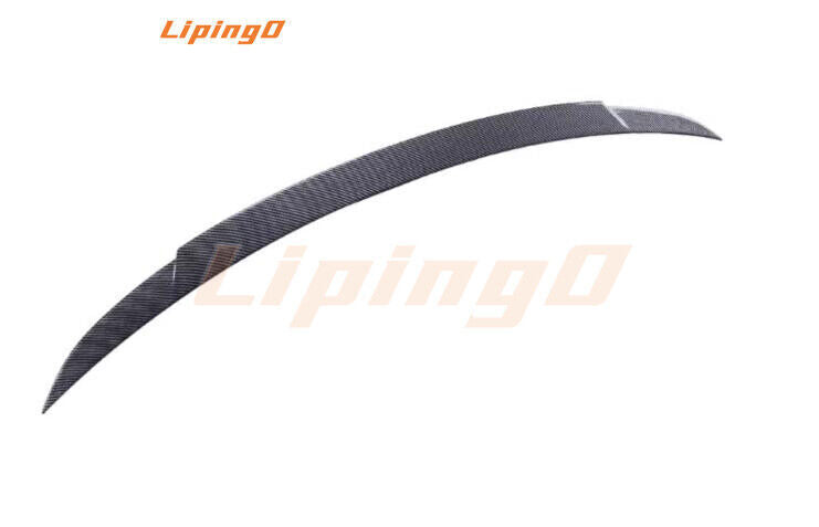 For 2024-2025 for Benz E-Class ABS Carbon Rear Door Tail Trunk Wing Lip Spoiler Trim n