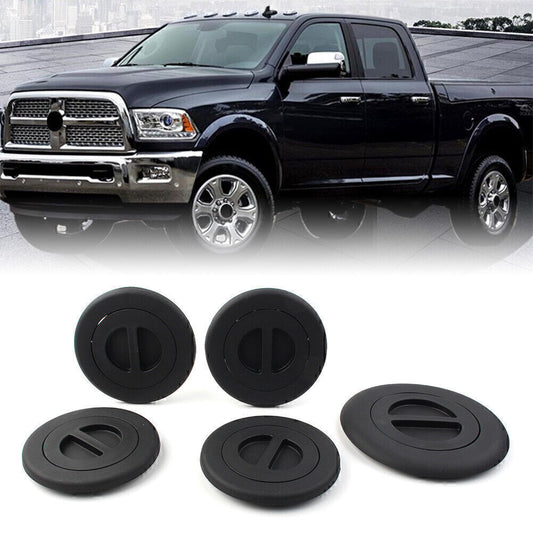 For 2014-2019 for Ram 2500 3500 5th Wheel/Gooseneck Bed Plug Cover Kit 68225506AA Q