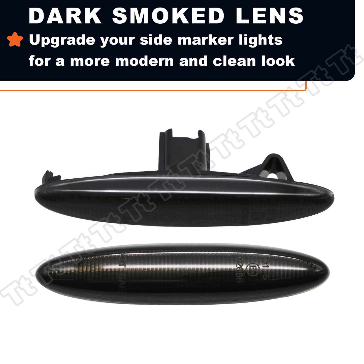 Dynamic LED fender side marker turn signal lights for for Lexus SC430 IS350 IS250 US- v