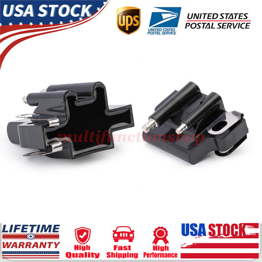 2PCS Ignition Coils For Johnson Evinrude Outboard Engine 582508 18-5179 183-2508 Q
