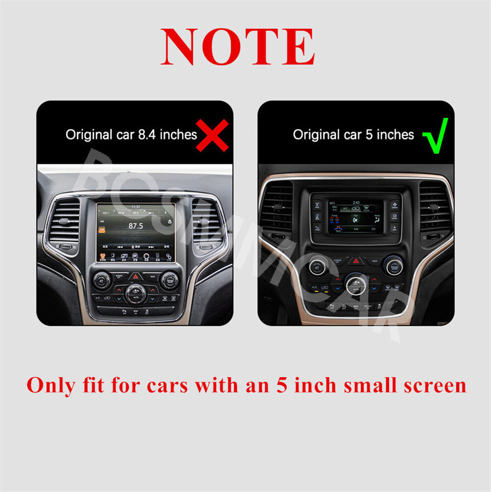 Fit for Jeep Grand Cherokee 2014-2022 Car Radio Stereo GPS Player WIFI BT RDS
