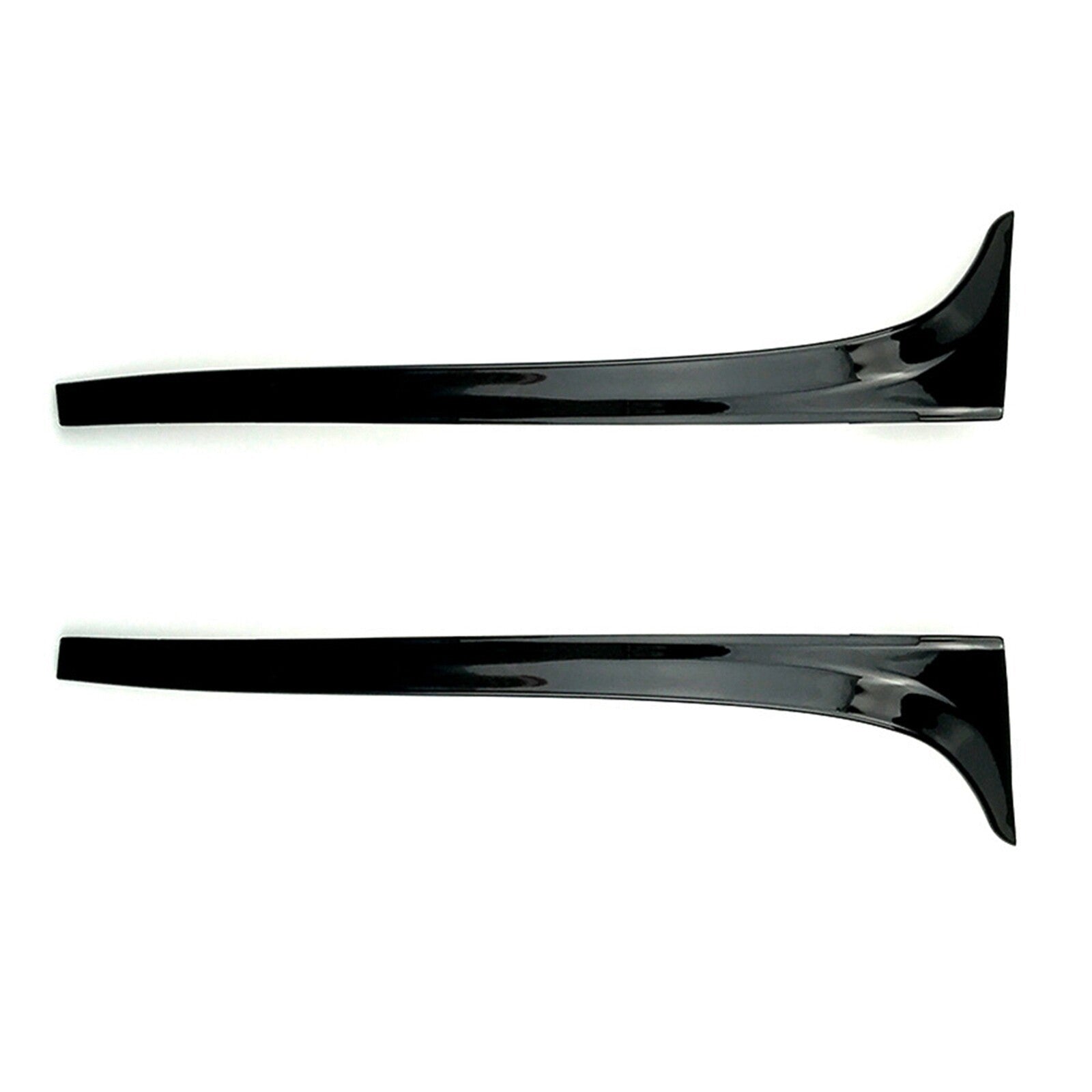 for VW for Golf 7 7.5 MK7 MK7.5 2014-2018 Rear Window Side Spoiler Wing Cover Black Q