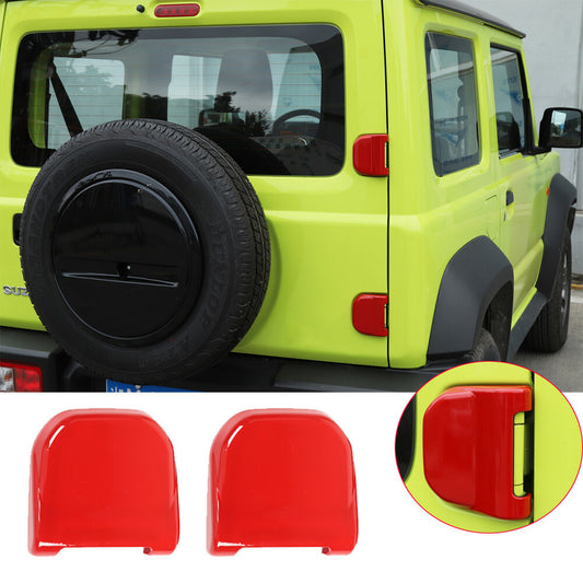Red ABS Rear Door Tailgate Hinge Trim for Suzuki for Jimny 2019-2022 Car Accessories