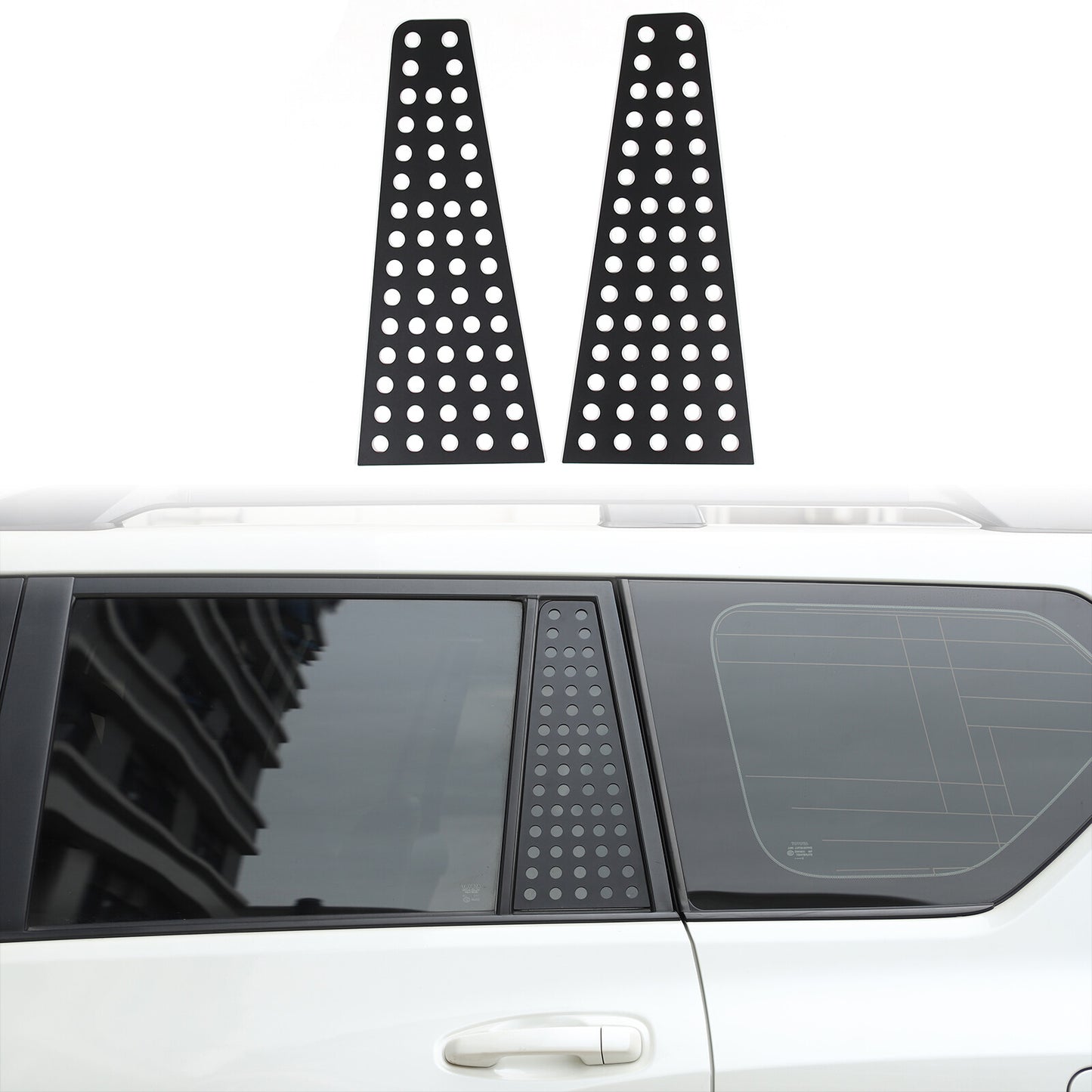 Carbon Fiber Automotive Dashboard Side Panel Trim Decal for Corvette C8 2020-24- v