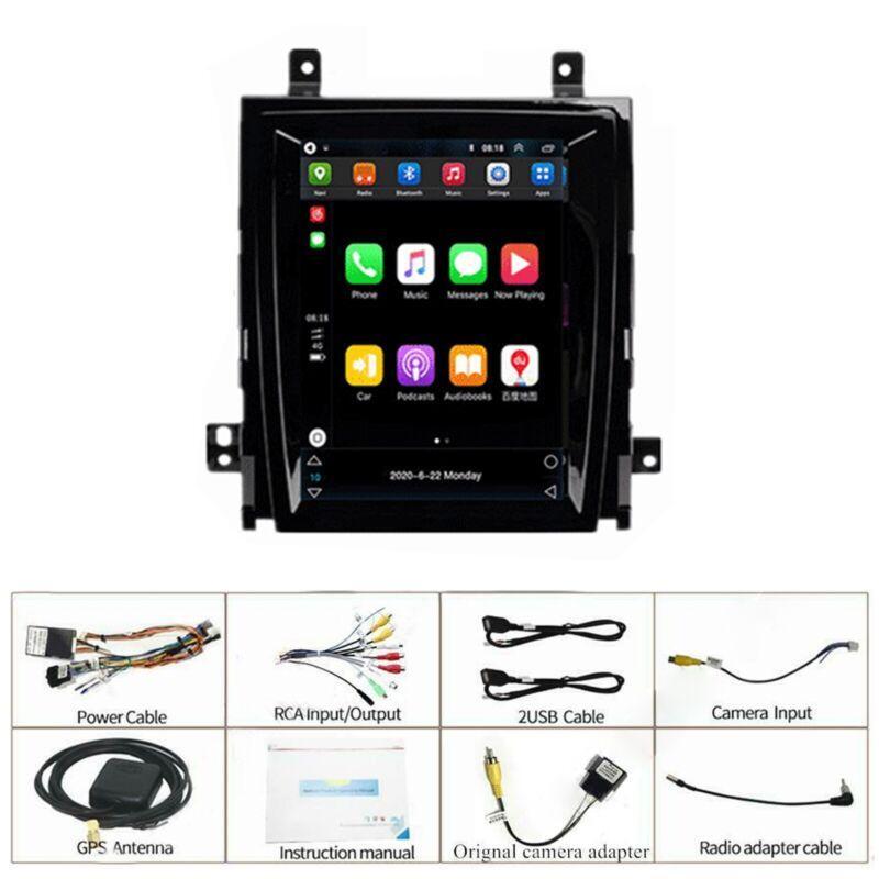Radio, GPS navigation, Android 10.1, 9.7-inch car stereo player for 2007-14 for Cadillac Escalad. n