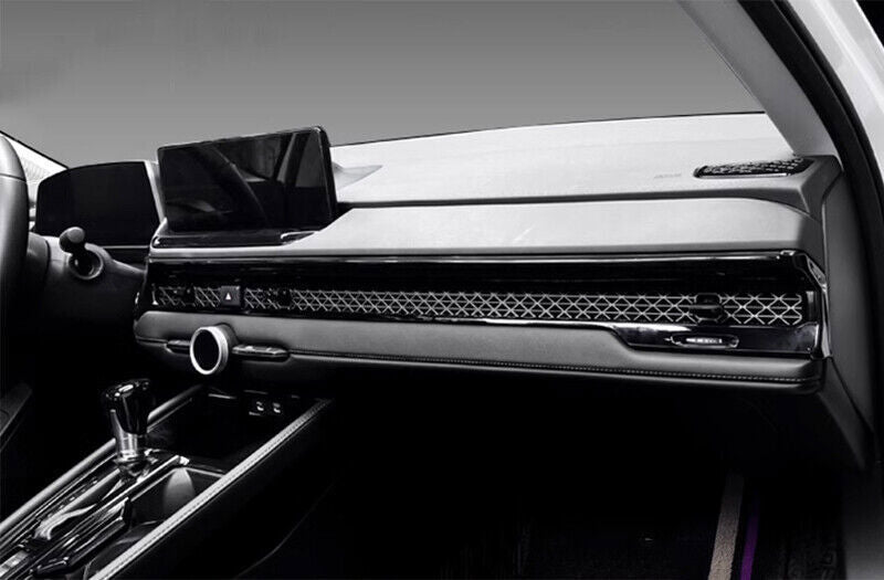 Black Central Console Instrument Strip Trim 2pcs for Honda Accord 11th 2023-2024 n