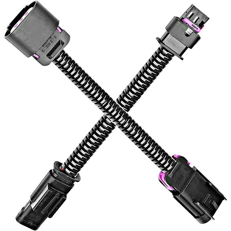 Suitable for durable fog lights, daytime lights, LED projectors, white 1 pair 12V-24V 2PCS- v