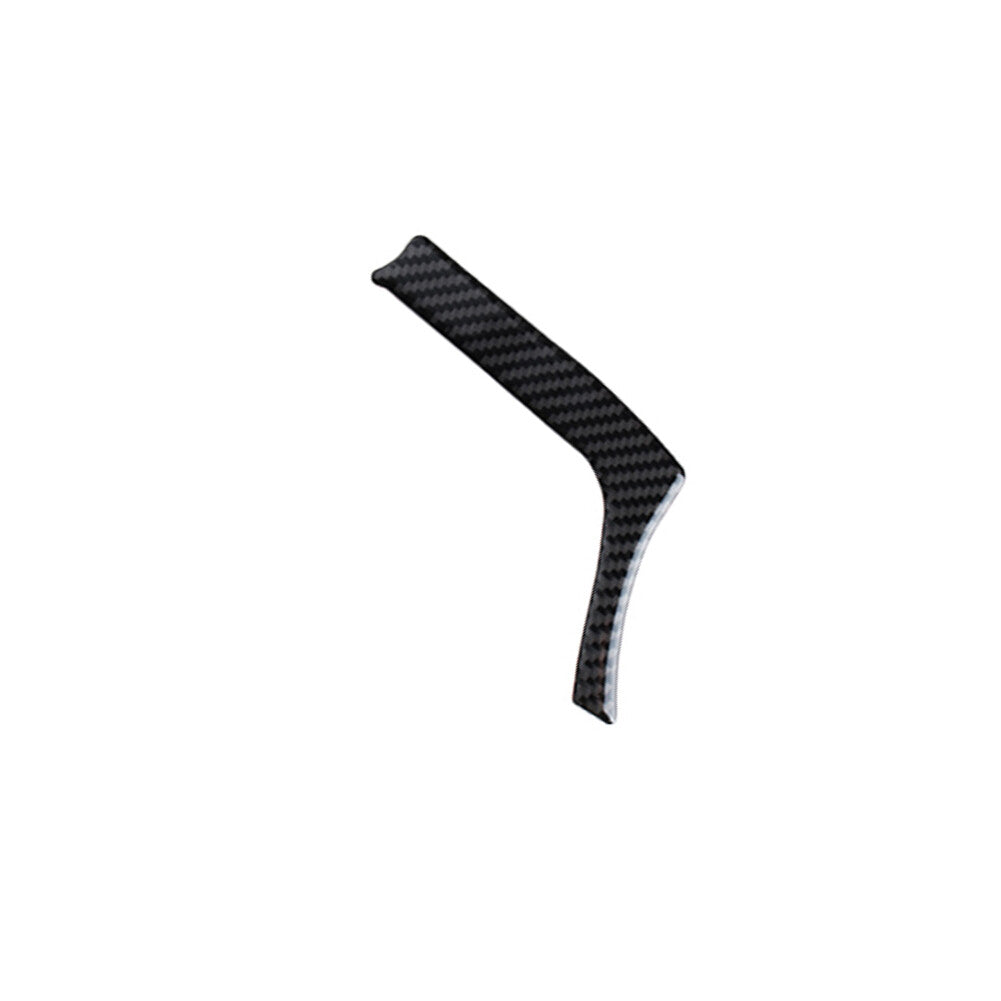 4Pcs Red Carbon Fiber Gear Shift Cover Trim For Lancer 2008-2015 v