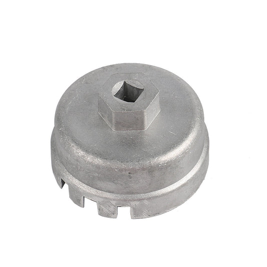 Fit for 2013â€?017 for Lexus ES300h 2.5L - 64mm Aluminum Sliver Oil Filter Cup Wrench Q