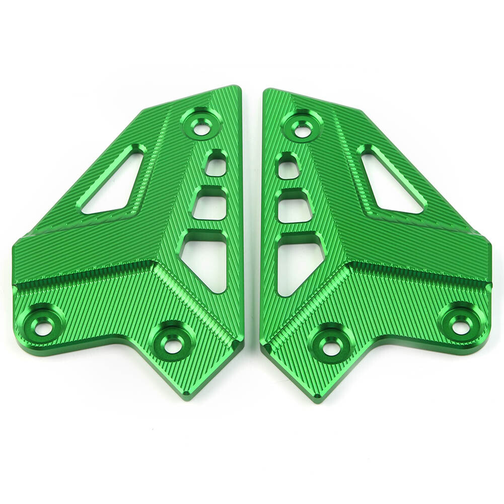 Green Footrest Rear Heel Plates Guard Protector for KAWASAKI Z900 2017-2023 2021