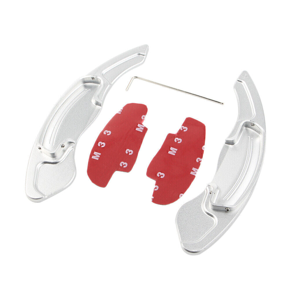 Silver Steering Wheel Shift Paddle Extension Shifter for Honda Accord for Acura CDX
