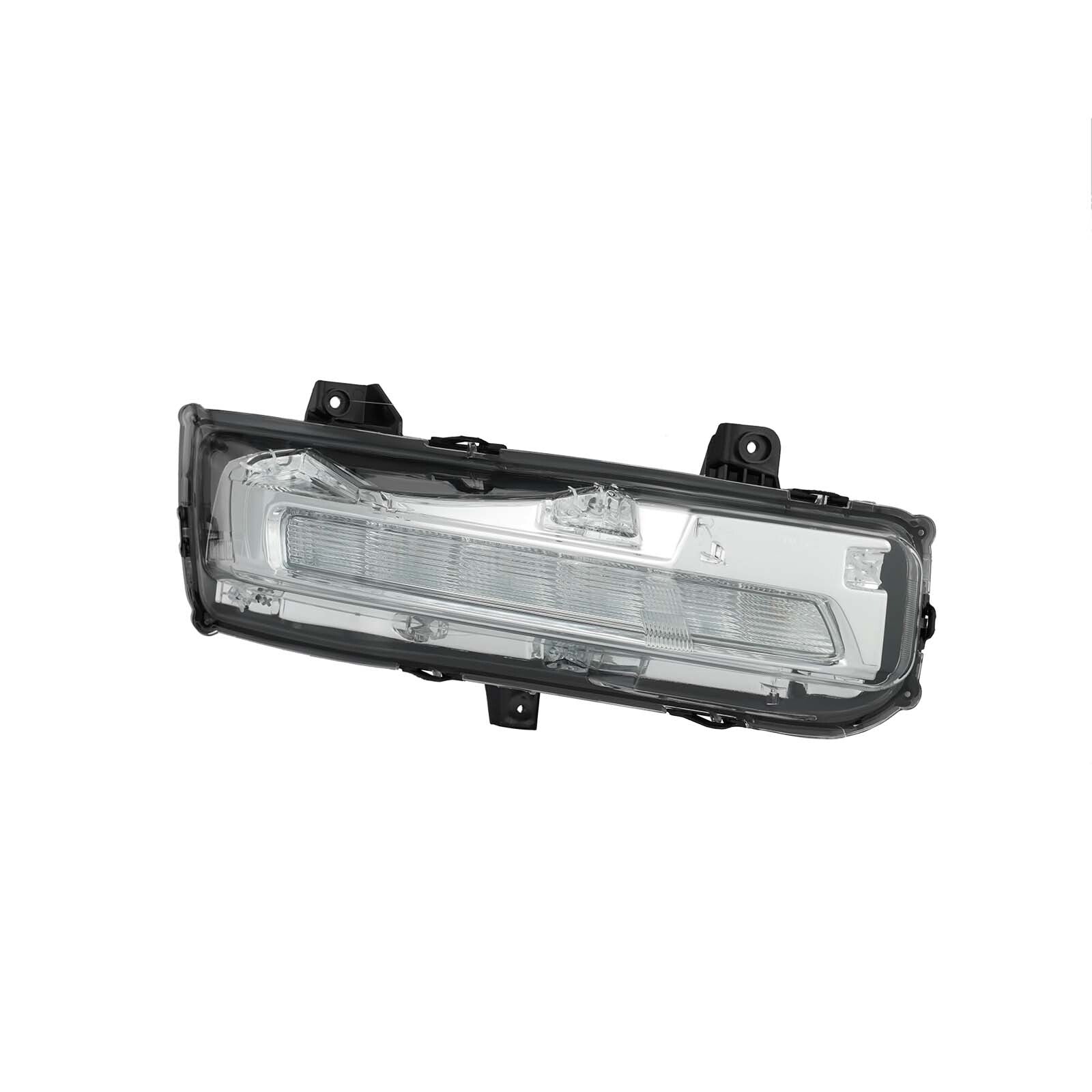 for for Mustang 2018 - 2023 Passenger Side LED Fog Light Front Bumper Clear Light - v