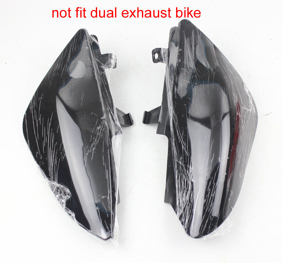 Black Plastics Rear Side Covers Panels for Honda CRF50 XR50 Dirt bikes SSR DHZ