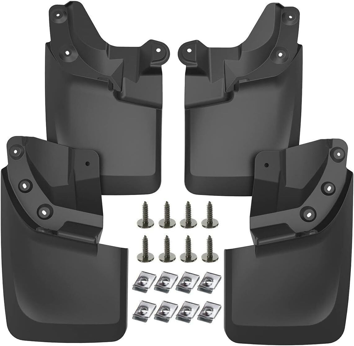For Tacoma 2016-2023 Mud Flaps Splash Guards Mudguards 4pcs Front & Rear n