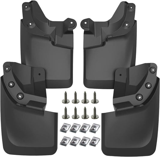 For Tacoma 2016-2023 Mud Flaps Splash Guards Mudguards 4pcs Front & Rear n