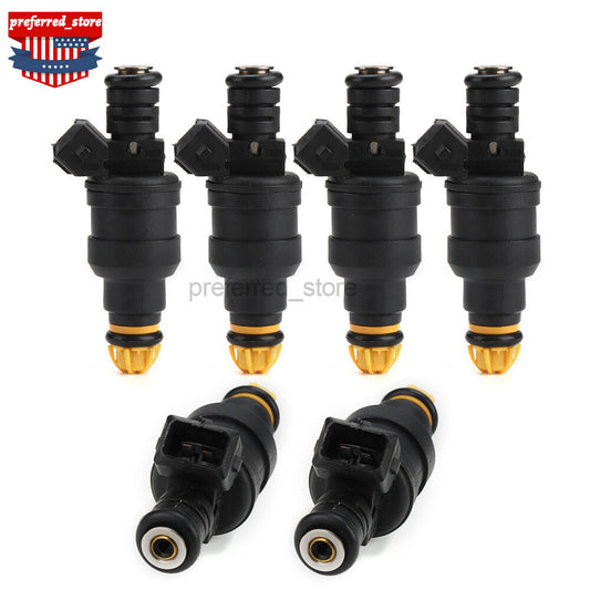 6 pieces of 0280150790 fuel injectors suitable for 1988-1998 Falcon EA EB ED EF EL XR6 4.0L- v