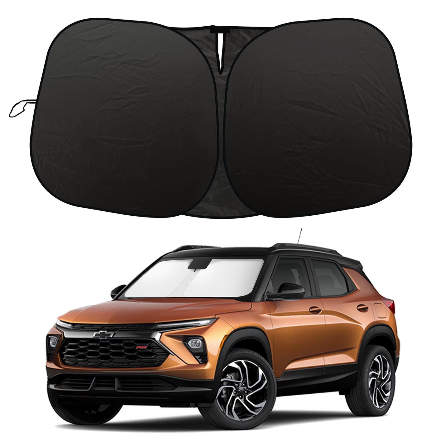 For 2021-2025 for Chevy Trailblazer Car Windshield Sun Shade UV Rays Block Visor