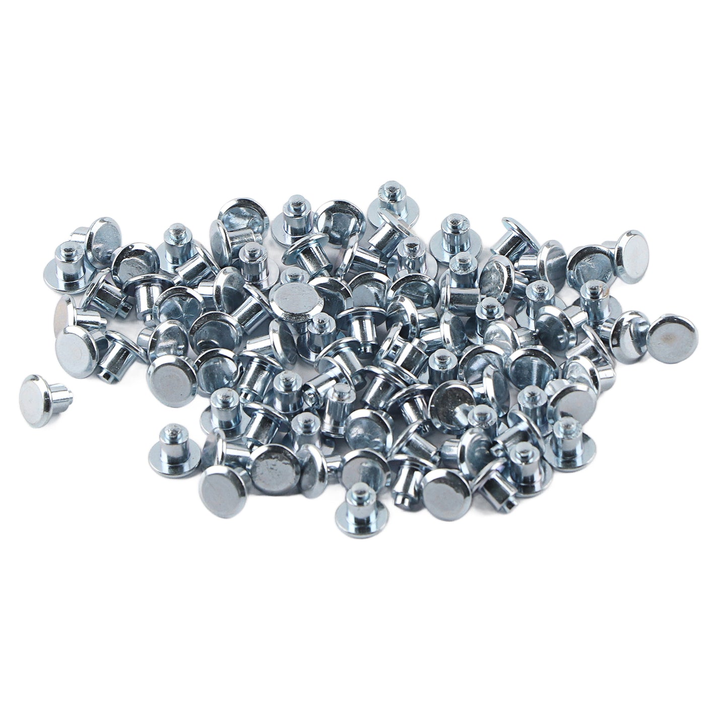 100pcs 6.5mm/0.26 Wheel Tyre Stud Screws Snow Tire Spikes Parts For Bike
