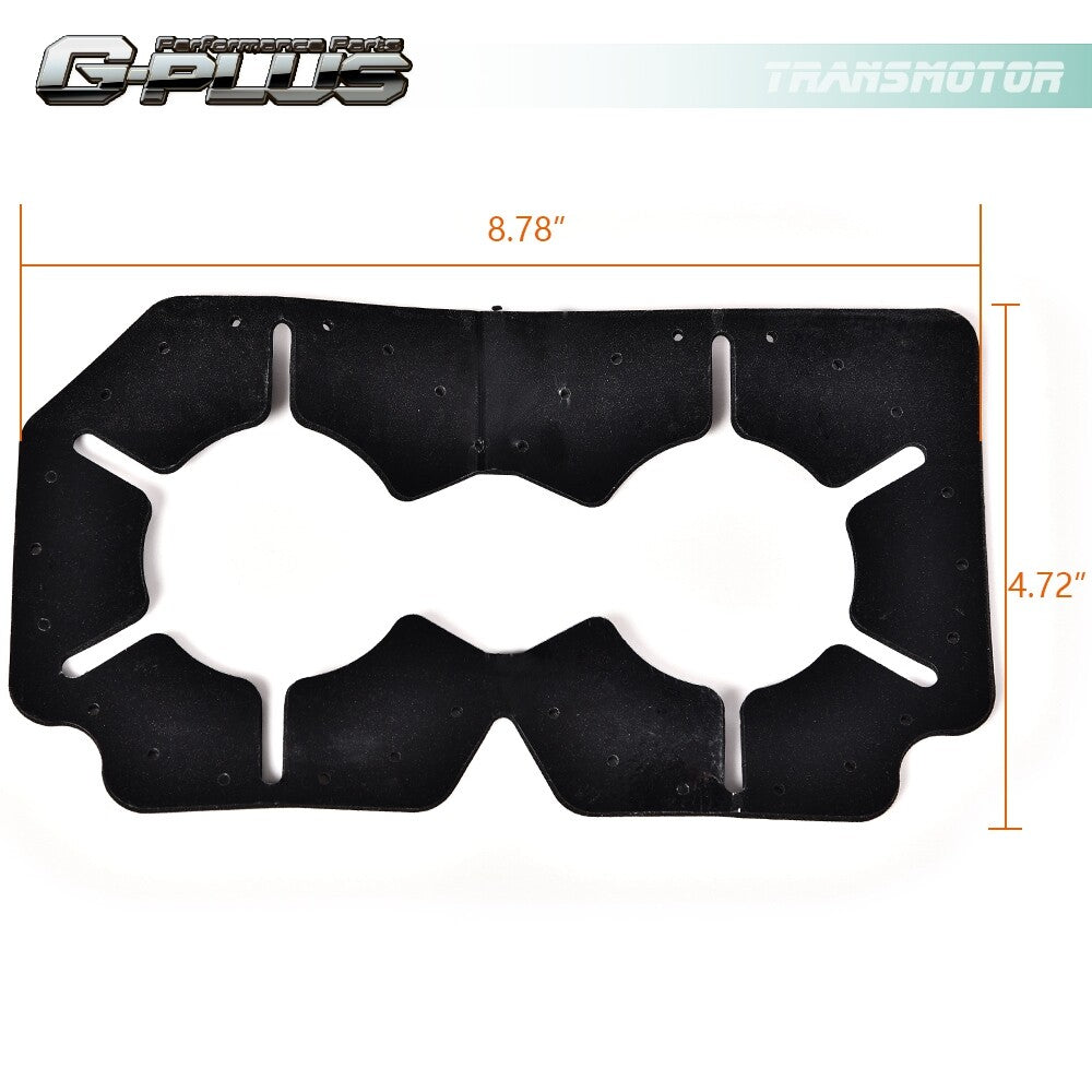 Fits 2006-2015 for Honda Ridgeline front console cupholder label foam insert. Q