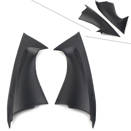2x Gas Tank Side Trim Cover Panel Fairing Cowl Fit for Yamaha YZF YZFR6 R6 08-2014