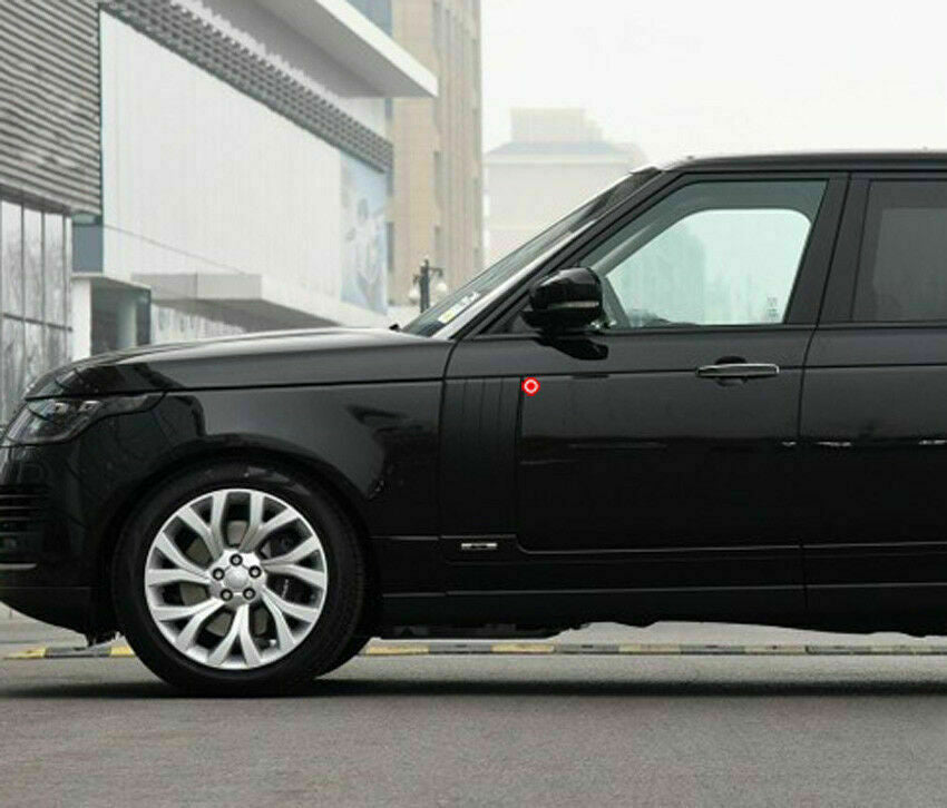 Black Door Side Fender Vent Cover Panel Trim for Range Rover Vogue L405 2013-21