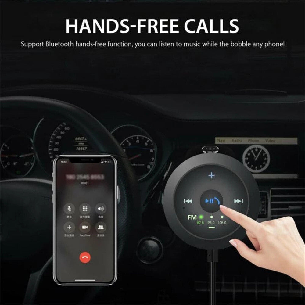 Car FM/AUX Transmitter BT MP3 Player Receiver Audio Handsfree Wireless Adapter