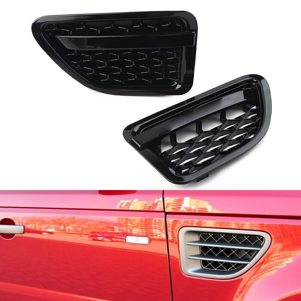Pair Grille Air Intake Fender Vent Grill for Land Rover for Range Rover Sport 05-09