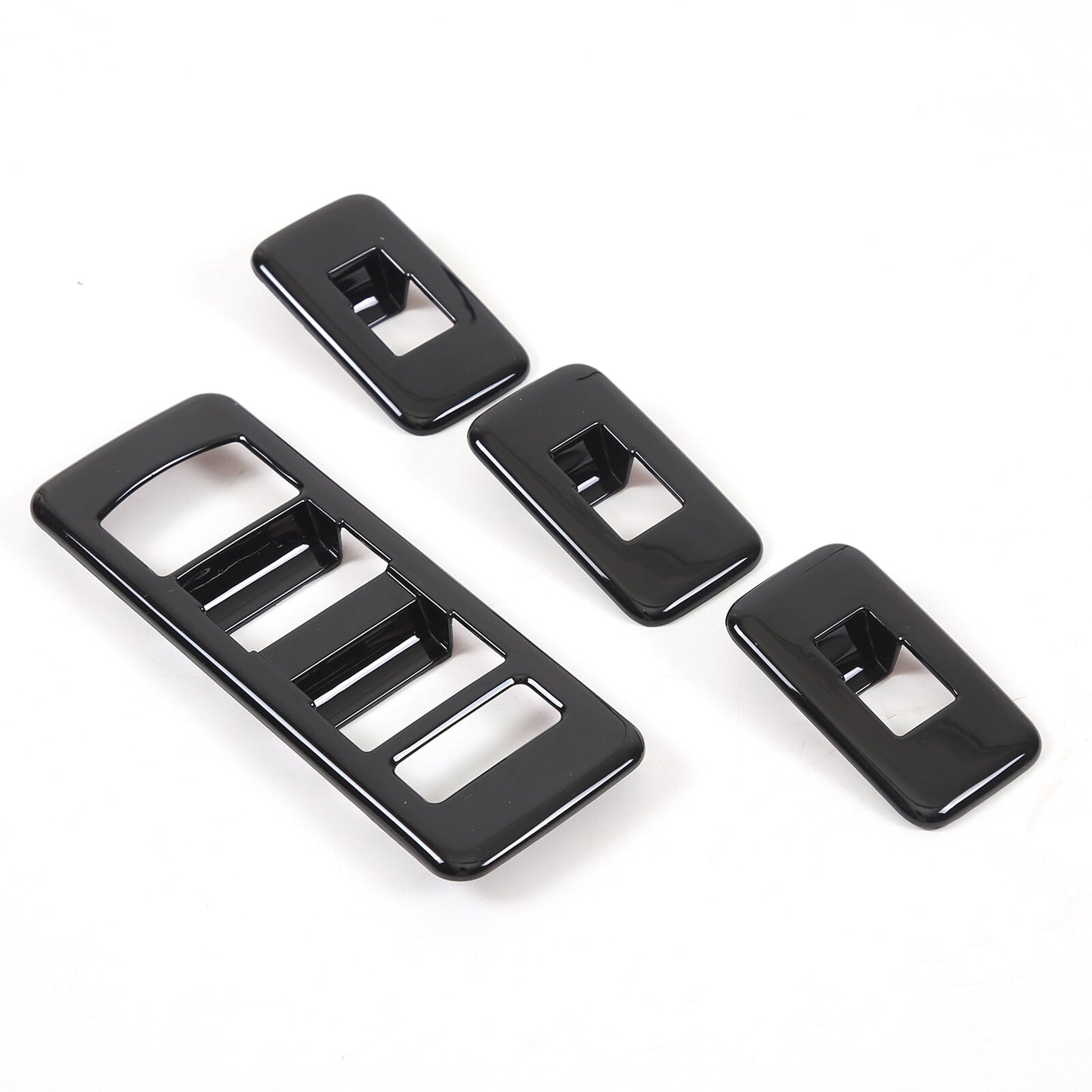 Gloss Black Carbon Fiber Trims For 2012-2017 for Hyundai Accent Door Handles- v