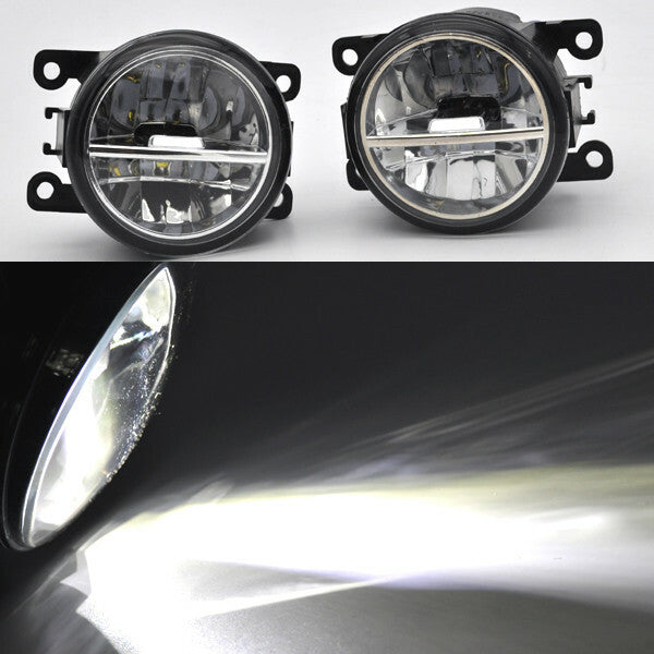 2x Bright LED lamp Projector BUMPER DRIVING FOG LIGHT FOR Focus 2007-2013 v