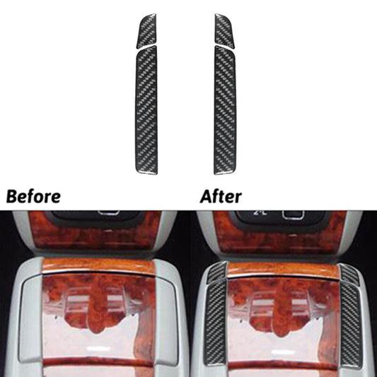 for Mercedes R-Class 2009-2012 Rear Central Air Vent Trim Cover Carbon Fiber v