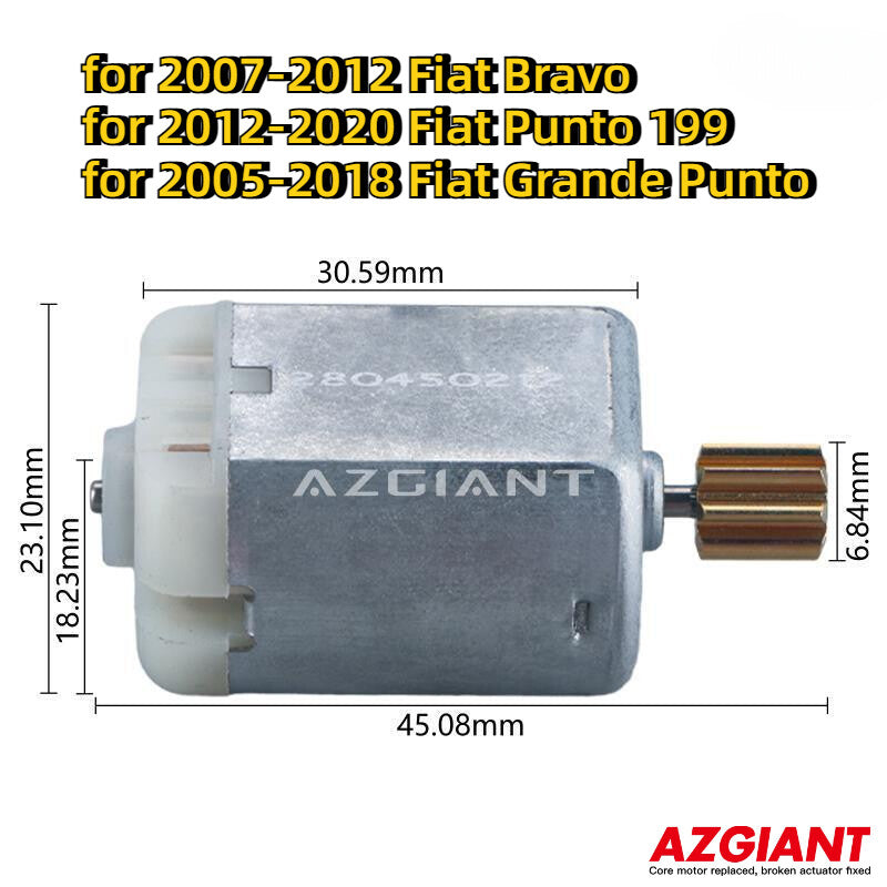 Rear door lock actuator motor for Fiat Bravo/Punto 199/Grande Punto